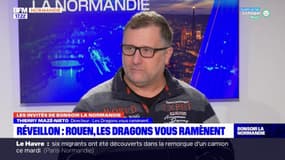 Rouen: un fort engagement des bénévoles de l'association "Les Dragons vous ramènent" pour le Nouvel an