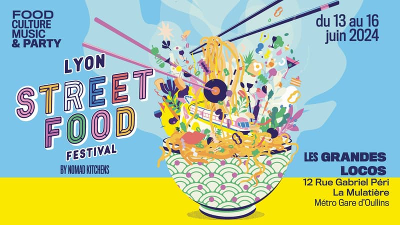 Regarder la vidéo 120 chefs, 60 concerts... Le Lyon Street Food Festival revient en juin pour une huitième édition