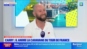 Carry-le-Rouet: il anime la caravane du tour de France