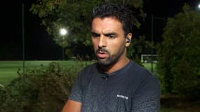 Le père de Kamilya, fillette mortellement fauchée à Vallauris fin août, à Mougins (Alpes-Maritimes) le mercredi 11 septembre 2024.