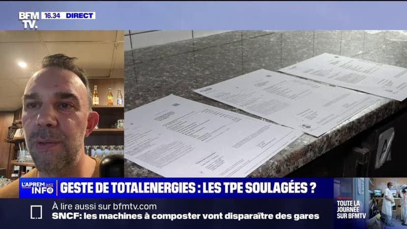 Le soulagement en demi-teinte de ce restaurateur de banlieue parisienne après la baisse des prix de l'électricité annoncée par TotalÉnergies