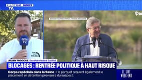 Blocage du 10 septembre: "Ce n'est pas la mobilisation de Jean-Luc Mélenchon", éclaircit Julien Troccaz, Secrétaire fédéral Sud Rail 