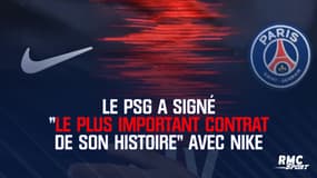 Le PSG a signé "le plus important contrat de son histoire" avec Nike