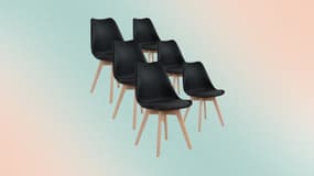 Soldes Cdiscount : ces chaises scandinaves sont notées 4,3 sur 5 avec plus de 3000 avis
