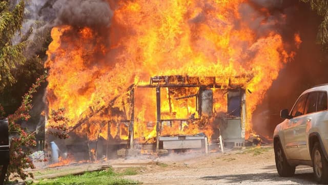 Un enfant de sept ans a volontairement mis le feu à sa maison 