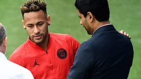 Neymar et Al-Khelaïfi