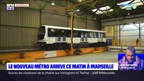 Les nouvelles rames de métro sont arrivées à Marseille