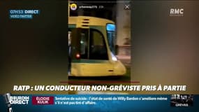 RATP: un conducteur non-gréviste pris à partie