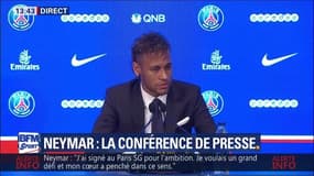 Neymar : "Je suis ici pour aller chercher des titres"
