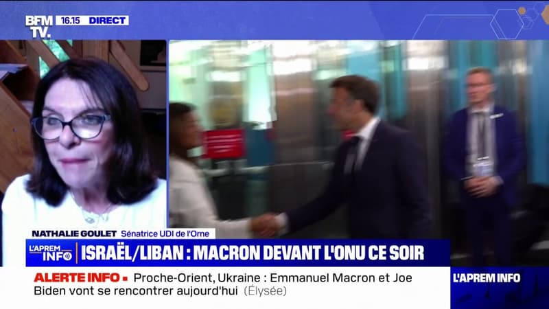 Israël/Liban: "L'engrenage est terrifiant" selon Nathalie Goulet, sénatrice UDI de l'Orne