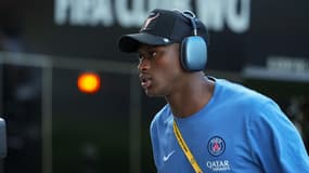Nuno Mendes avant PSG-Bayern (2-0, quart de finale de la Coupe du monde des clubs), le 5 juillet 2025