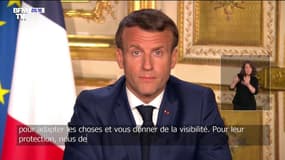 Emmanuel Macron demande aux personnes les plus vulnérables de rester confinées "même après le 11 mai"
