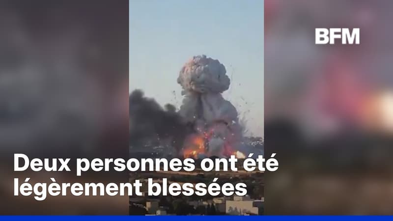 Malte: une impressionnante explosion dans une usine de feux d'artifice