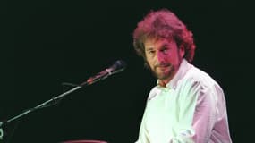 Rick Davies de Supertramp, lors du concert en plein air "Rock am Ring" à Nürburgring, le 16 mai 1997.