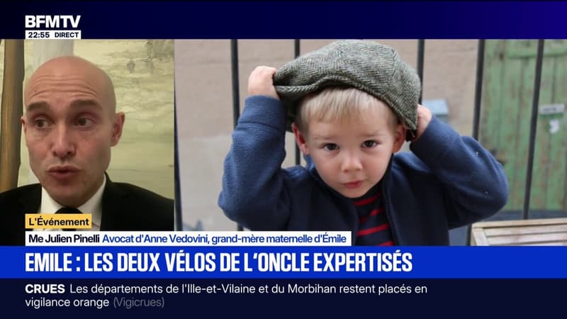 Mort d'Émile: "Les vélos étaient à la disposition des enquêteurs depuis la disparition", assure l'avocat d'Anne Vedovini, grand-mère maternelle d'Émille