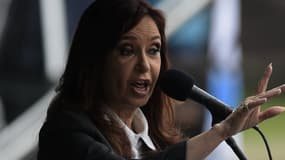 L'ancienne présidente de l'Argentine, Cristina Kirchner, le 13 avril 2016.