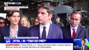 Paris 2024: Gabriel Attal évoque "plusieurs interceptions de drones" dimanche à proximité du village olympique