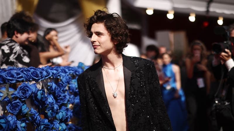 Timothée Chalamet aux Oscars 2022