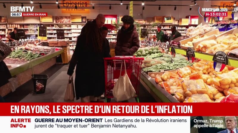Guerre au Moyen-Orient: le spectre du retour de l'inflation en rayons inquiète les consommateurs