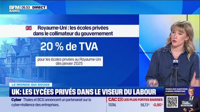 Annalisa Cappellini : Royaume-Uni, les lycées privés dans le viseur du labour - 29/10