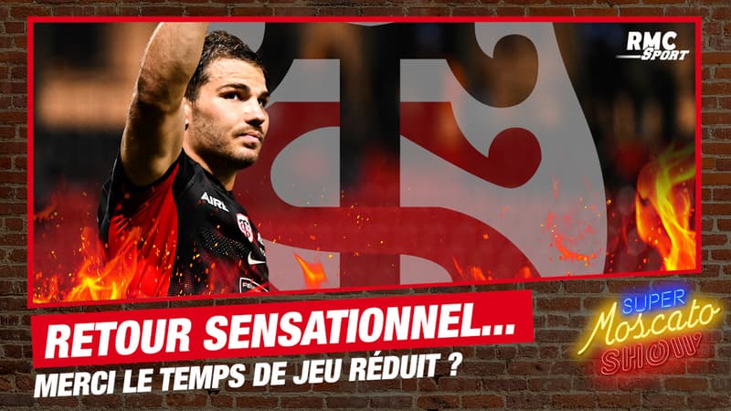 Top 14: Antoine Dupont de retour et déjà stratosphérique... merci le temps de jeu réduit ?