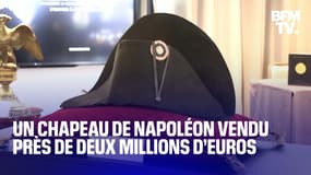 Un chapeau de Napoléon vendu près de deux millions d’euros aux enchères 