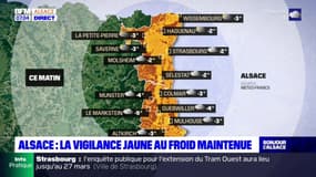 Alsace: la vigilance jaune au froid maintenue