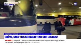 Grève SNCF: en cette période de vacances, les usagers se rabattent sur les bus