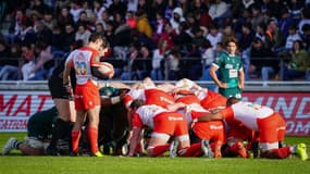 L'équipe du Biarritz Olympique en 2022.