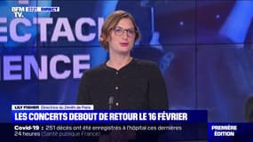 "On nous a remis une lumière au bout du tunnel": la directrice du Zénith de Paris réagit à la fin des jauges prévue le 2 février 