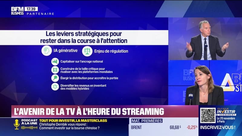 BFM Stratégie (Cours n°347) : L'avenir de la TV à l'heure du streaming - 27/09