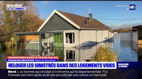 Inondations dans le Pas-de-Calais: reloger des sinistrés dans des logements vacants