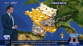 La météo pour ce mercredi 2 janvier 2019