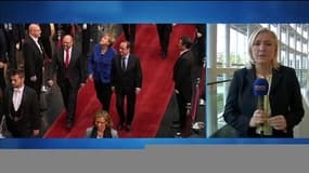 Marine Le Pen maintient sur BFMTV qu'"Hollande se comporte comme le vice-chancelier de Merkel"