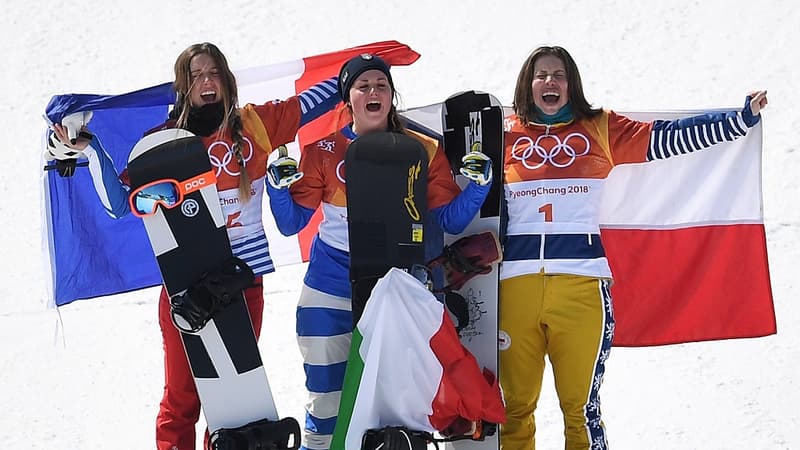 Le podium de Julia Pereira de Sousa
