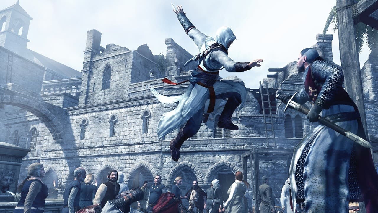 Assassin's Creed, le premier jeu sorti en 2007 Assassin's Creed, le premier jeu sorti en 2007