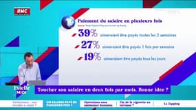 "Ça permettrait de mieux gérer son budget": faut-il toucher son salaire en deux fois chaque mois?