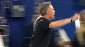 La folle course de Luis Enrique sur le quatrième but de Khvicha Kvaratskhelia lors de PSG-Inter (5-0), le 31 mai 2025