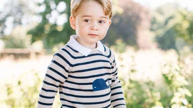 Le prince George en juillet 2016