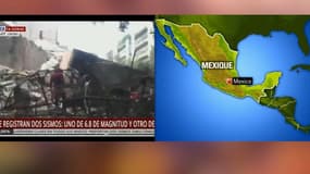 Puissant séisme à Mexico: "Il faut s'attendre à de très nombreux dégâts"