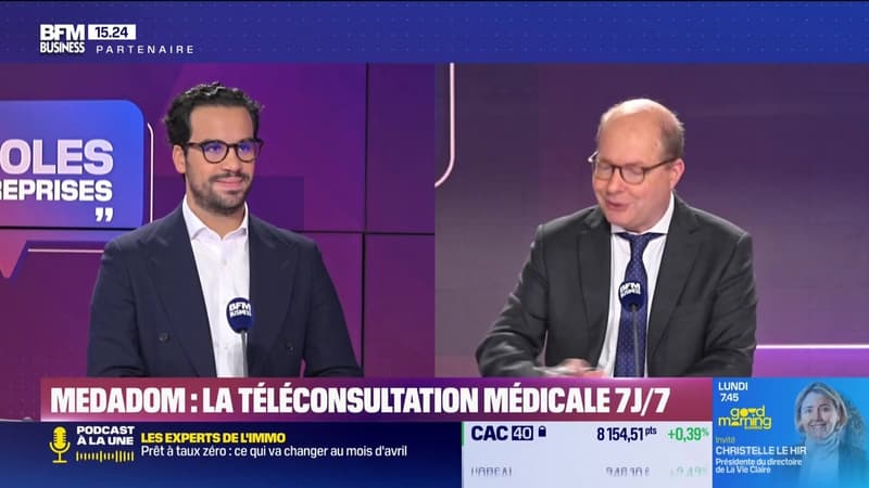 Elie-Dan Mimouni (MEDADOM) : MEDADOM, la téléconsultation médicale 7J/7 - 22/02