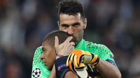 Buffon et Mbappé