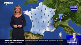 La météo pour ce samedi 11 janvier 2020