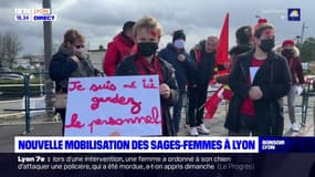 Les sages-femmes se mobilisent à Lyon 