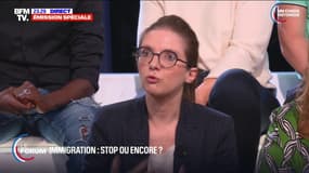 Aurore Bergé (candidate "Renaissance" aux législatives): "Dire que l'immigration zéro est possible, c'est faux"
