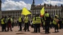 Des gilets jaunes à Lyon lors de la 26ème journée de mobilisation