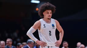 Nadir Hifi lors du match Paris Basket-Hapoël Tel-Aviv (114-87, EuroCoupe), le 8 novembre 2023