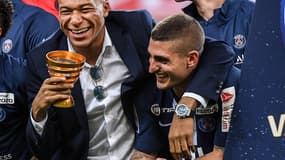 Mbappé et Verratti