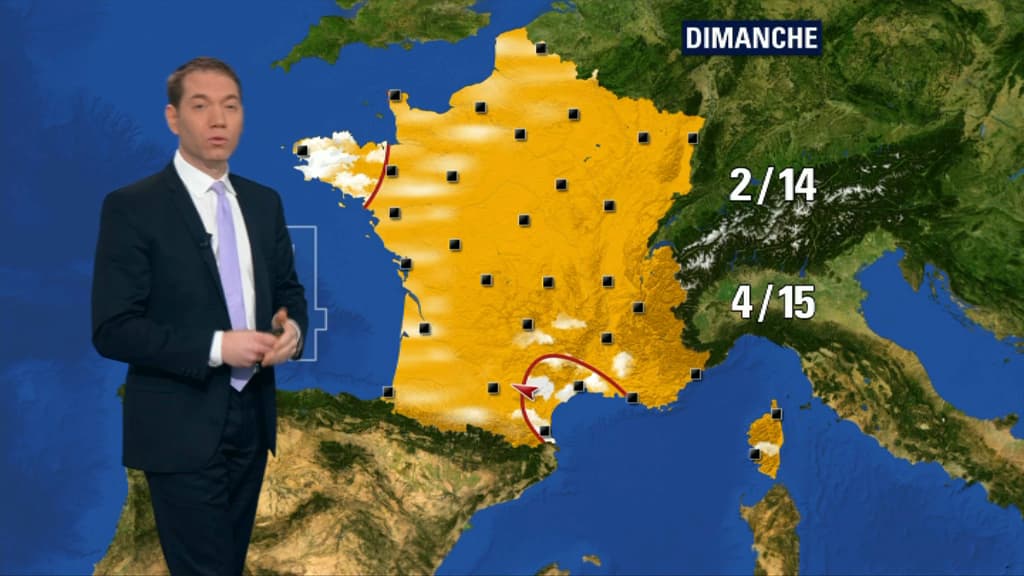 Le temps pour dimanche Le temps pour dimanche
