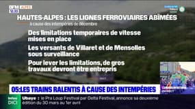 Inondations dans les Hautes-Alpes: les trains toujours ralentis